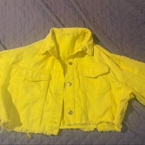 Yellow Jean Jacket